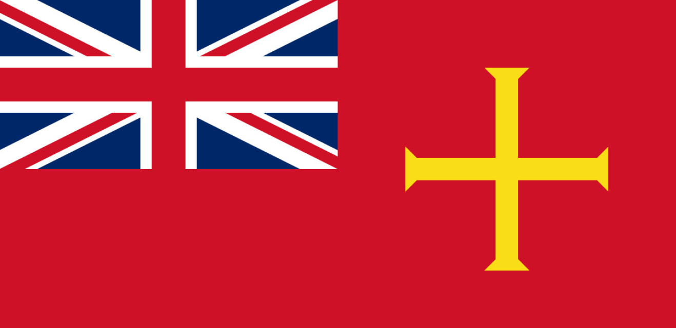 GBG02 - Guernsey Merchant Marine Flag (Great Britain)